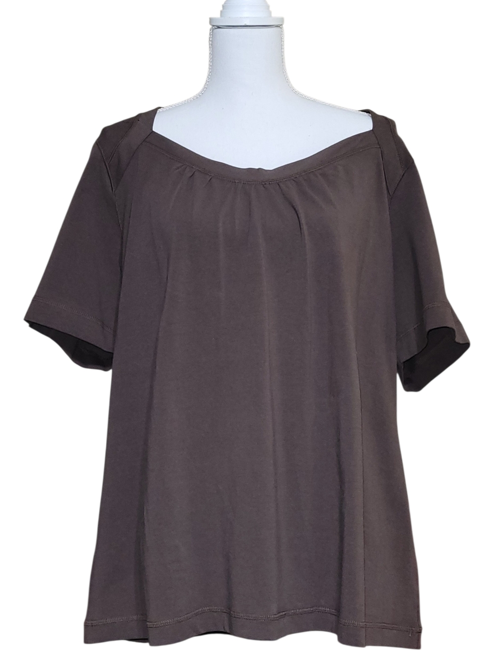 Lane Bryant Modern Fit Scoop Neck Tee